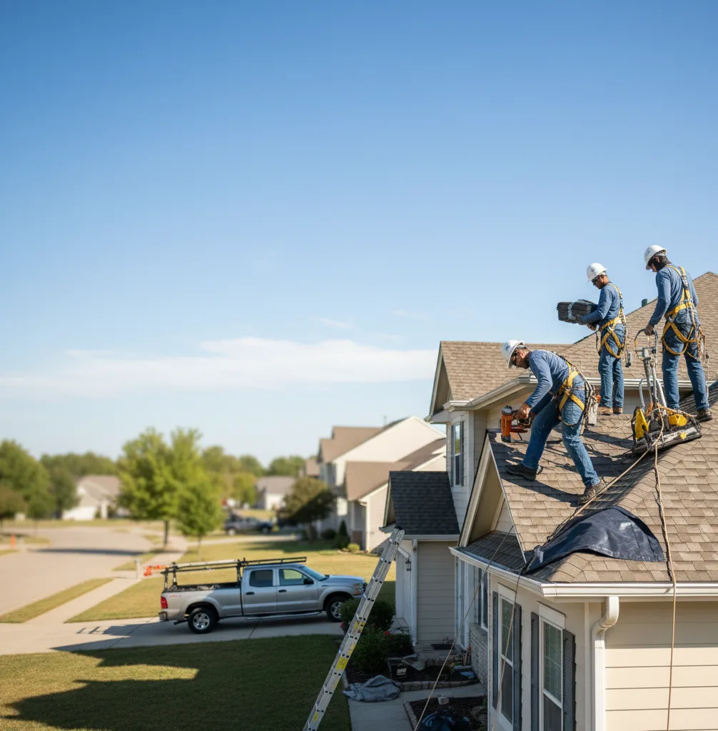Roof Repair in Honeyville